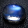 unique pcs wow wow - unbealivable - tope grade highest quailty - RAINBOW MOONSTONE - oval shape cabochon very very very rare quality - eye clean - full blue moon flashy fire all arround in the stone size 7x11 mm thick 7 mm weight 4.70 cts